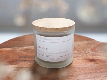Bloom Natural Beeswax Candle